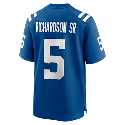 Anthony Richardson Sr. Indianapolis Colts Men's Nike NFL Game Jersey