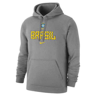 Sudadera con gorro sin cierre para hombre Brazil Club Fleece