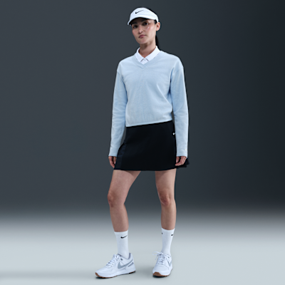 Nike Women's V-Neck Long-Sleeve Golf Top