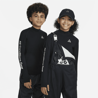 Playera de manga larga para niños talla grande Nike ACG Repel