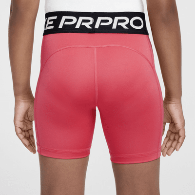 Shorts Dri-FIT de 13 cm para niña talla grande Nike Pro