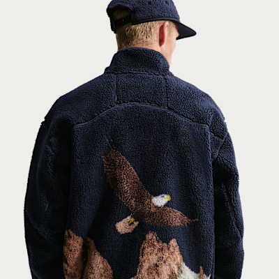 Nike ACG USA Men's Therma-FIT ADV Windproof Full-Zip Fleece Jacket