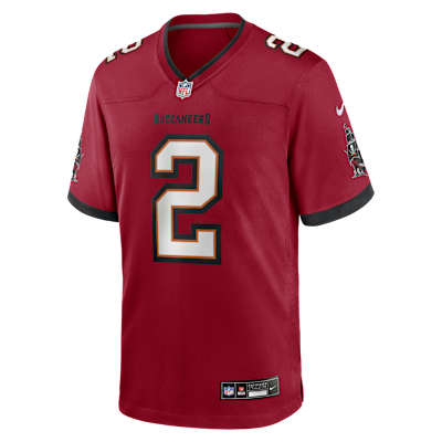 Jersey Nike de la NFL Game para hombre de Emeka Egbuka de los Tampa Bay Buccaneers