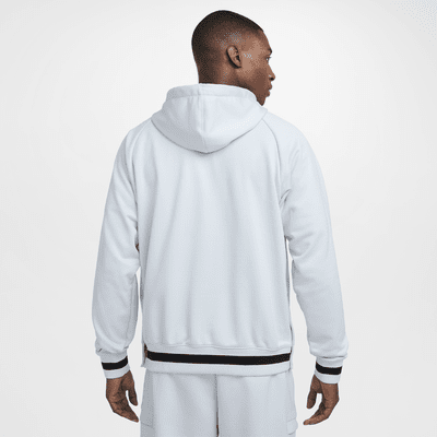 Sweat à capuche de basket à quart de zip Therma-FIT Nike DNA pour homme