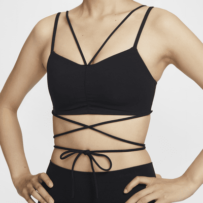 Nike Zenvy Strappy Wrap 女款輕度支撐型襯墊運動內衣