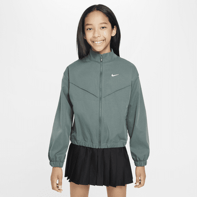 Chamarra ligera oversized para niña Nike Sportswear