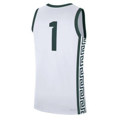 Michigan State Spartans Replica Men's Nike College Basketball Jersey