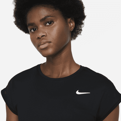 ナイキコート Dri-FIT ビクトリー ウィメンズ ショートスリーブ テニストップ