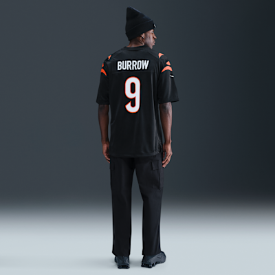 NFL Cincinnati Bengals (Joe Burrow) Men's Game Football Jersey