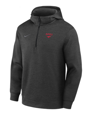 Мужское худи Smu Mustangs Nike NCAA Basketball Coaches' Pullover Hoodie для баскетбола