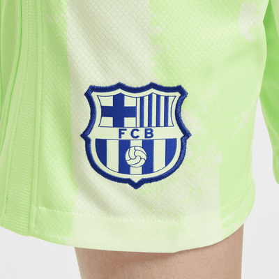 FC Barcelona 2024/25 Stadium Third Nike Dri-FIT Replica Fußballshorts (ältere Kinder)