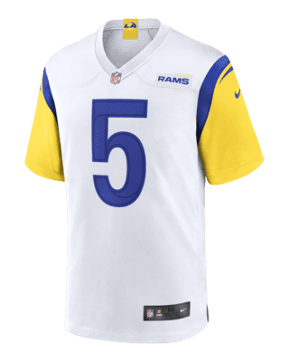 Jersey de fútbol americano Game para hombre NFL Los Angeles Rams (Jalen  Ramsey). 