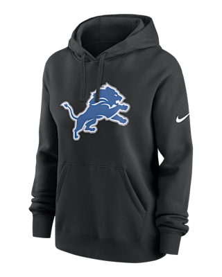Женское худи Detroit Lions Club Nike NFL Pullover Hoodie
