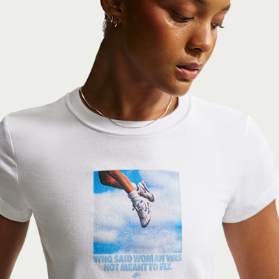 Playera slim para mujer Nike Sportswear