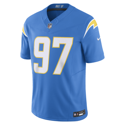 Jersey de fútbol americano Nike Dri-FIT de la NFL Limited para hombre Joey Bosa Los Angeles Chargers