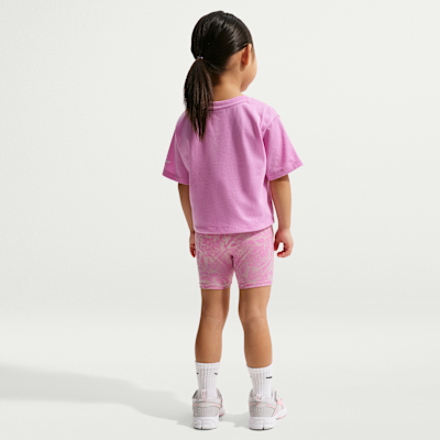 Nike Lace It Up Toddler 2-Piece Bike Shorts Set