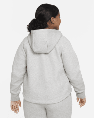 Nike Sportswear Tech Fleece Big Kids' (Girls') Full-Zip Hoodie