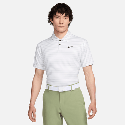 Nike Tour 男款 Dri-FIT 條紋高爾夫球衫