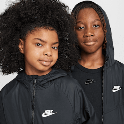 Nike Sportswear Windrunner Repel Kapüşonlu Genç Çocuk Ceketi