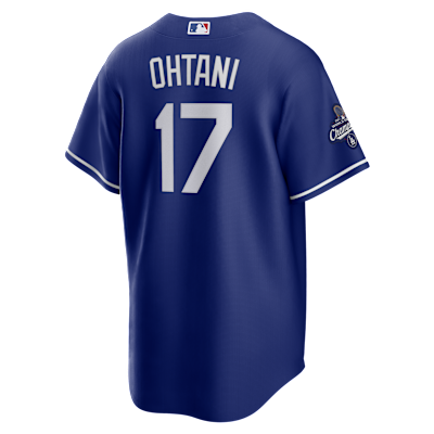 Shohei Ohtani Los Angeles Dodgers 2025 World Series Champions Men's Nike MLB Replica Jersey