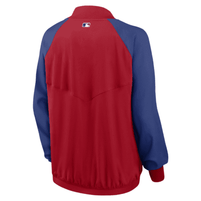 Nike Overview (MLB Philadelphia Phillies) Men's 1/2-Zip Jacket