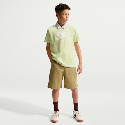 Playera para niños talla grande Nike Sportswear