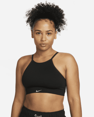 Женские  Nike Indy Seamless Ribbed Light-Support Non-Padded Sports Bra