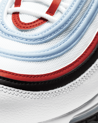 Air max 97 white/university red/psychic cheap blue