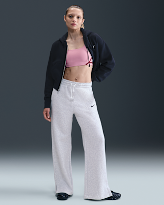 Женские  Nike Sportswear Phoenix Fleece High-Waisted Wide-Leg Pants
