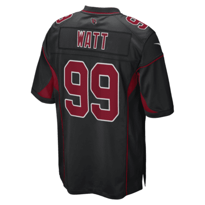 NFL Arizona Cardinals (J.J. Watt) Men's Game Football Jersey