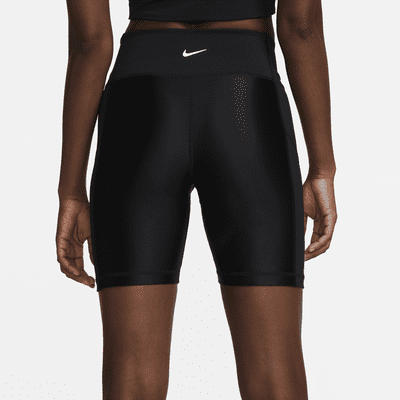 Shorts de ciclismo de 18 cm y tiro medio para mujer Nike Pro