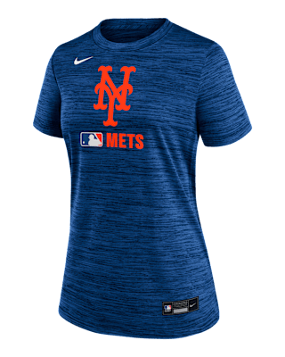 Женская футболка New York Mets Authentic Collection Velocity Nike Dri-FIT MLB