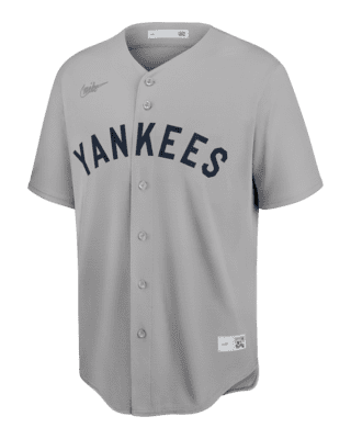Men's New York Yankees Nike White Home Cooperstown Collection Team Jersey