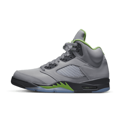 grey and white jordan 5