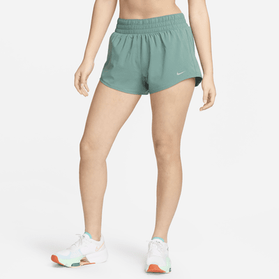 Shorts con forro de ropa interior Dri-FIT de tiro medio de 8 cm para mujer Nike One