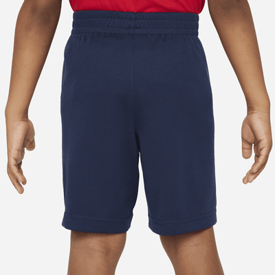 Set Nike Sportswear med shorts i sweatshirttyg för barn