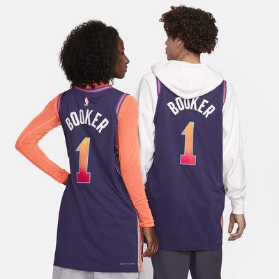 Jersey Nike Dri-FIT ADV Authentic de la NBA para hombre Devin Booker Phoenix Suns 2023/24 City Edition