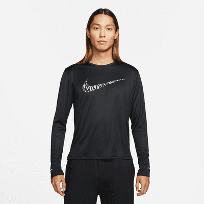 Nike Dri-FIT UV Run Division Miler Men's Graphic Long-Sleeve Top. Nike SG