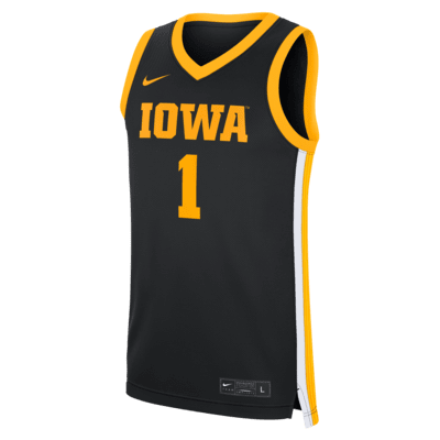 Iowa Hawkeyes Replica Men's Nike College Basketball Jersey