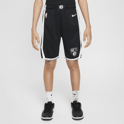 Brooklyn Nets 2023/24 Icon Edition Older Kids' (Boys') Nike NBA Swingman Shorts