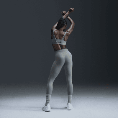 Nike Zenvy Leggings de 7/8 de talle alto y sujeción ligera - Mujer