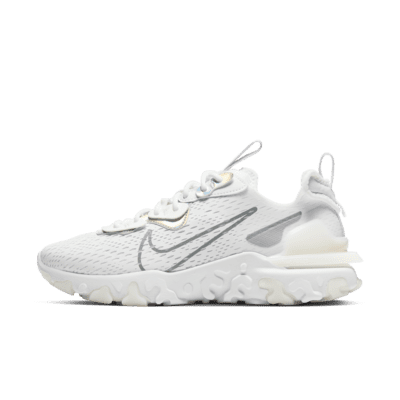 white nike react vision women's