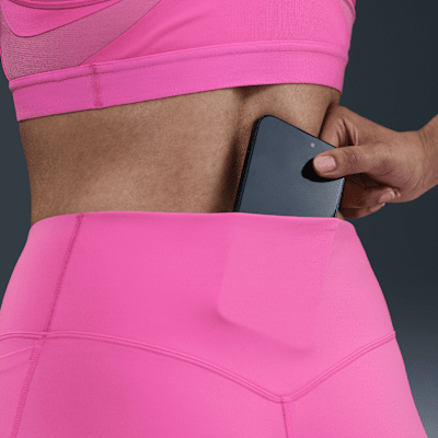 Nike Universa Women's High-Waisted Full-Length Leggings with No Front Seam