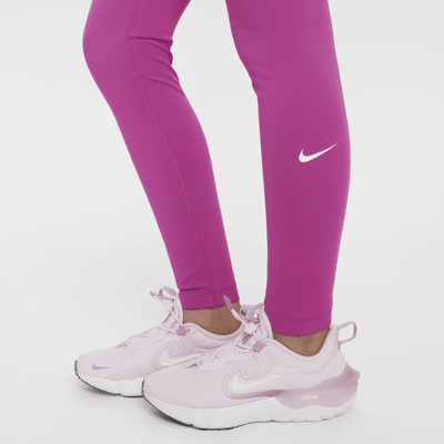 Leggings Dri-FIT de tiro alto para niña talla grande Nike One