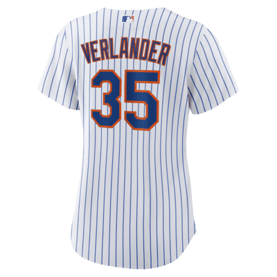 MLB New York Mets (Justin Verlander) Women's Replica Baseball Jersey