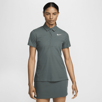 Polo de golf de manga corta Dri-FIT ADV para mujer Nike Tour