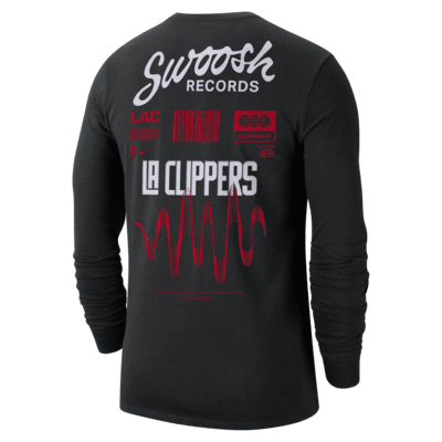 Playera de manga larga Nike de la NBA para hombre LA Clippers Essential