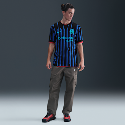 Fotbollströja Inter Milan 2025/26 Match (hemmaställ) Nike Dri-FIT ADV Authentic för män