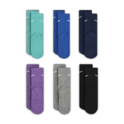 Calcetas para niños talla pequeña Nike Dri-FIT Performance Basics (6 pares)