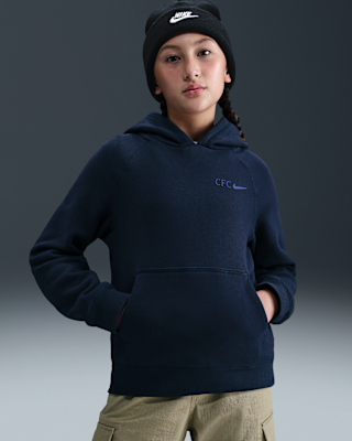 Детское худи Chelsea FC Air Big Kids' Nike Soccer Pullover Hoodie